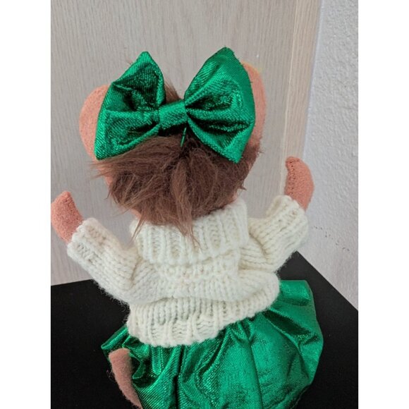 Annalee Dolls 6" “Kiss Me I’m Irish” Girl Mouse – St. Patrick’s Day Collectible - Picture 5 of 8